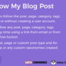 Follow My Blog Post
